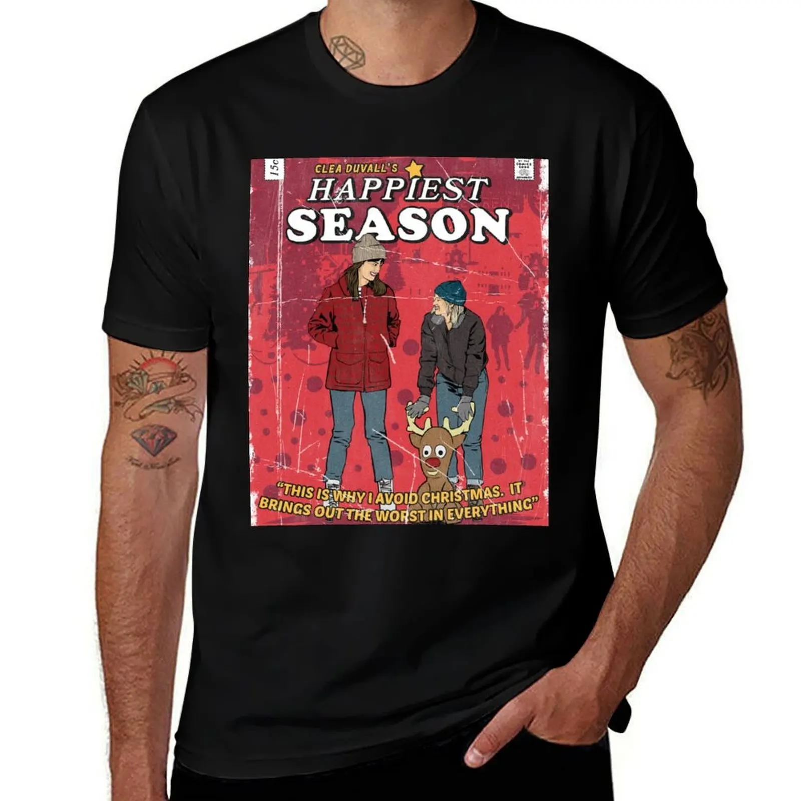 

Happiest Season T-Shirt man t shirts for men cotton t shirt man T-Shirt
