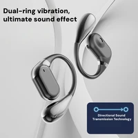 Écouteurs sans fil Bluetooth à oreille ouverte, écouteurs sonores stéréo avec autonomie de 50 heures avec écouteurs étanches IPX7 pour le fitness 6