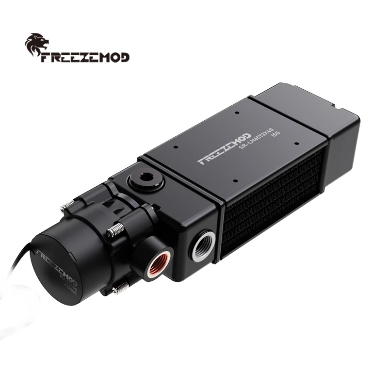 FREEZEMOD SR-LH65T3X40-150 Mini AIO Liquid Cooling Module Pump Radiator 100ml Robot Drone UAV Integrated Heat Sink