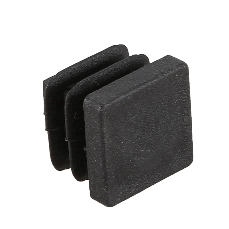 72 tappi quadrati in plastica da 15 mm x 15 mm, inserti per tubi, chiusura finale
