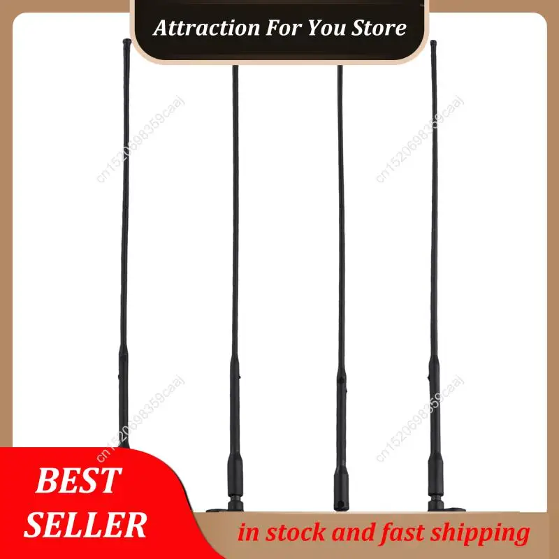 Hot Selling 4PCS Nylon Simulation Antenna For 1/10 1/8 Rc Crawler Car Trx4 Trx6 Axial Scx10 Yikong Yikomo Nylon Antenna