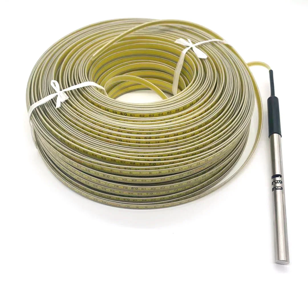 200m ruler cable tape with probe for level meter sensor