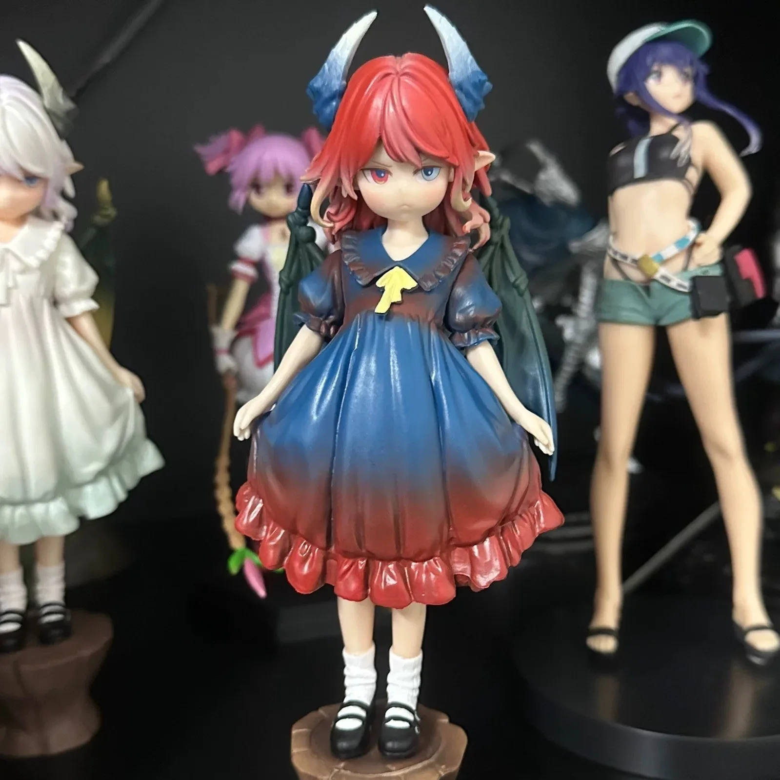 18.5 CM Miss Kobayashi's Dragon Maid Kanna Kamui meisje figuur Hard PVC Anime Actie Decoratie Ornament Collectible Speelgoed