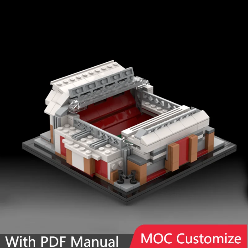 

NEW 412 PCS MOC Creative Football Club Modular Model Architecture Building Block Education DIY Assembly kids Toys Birthday Gifts