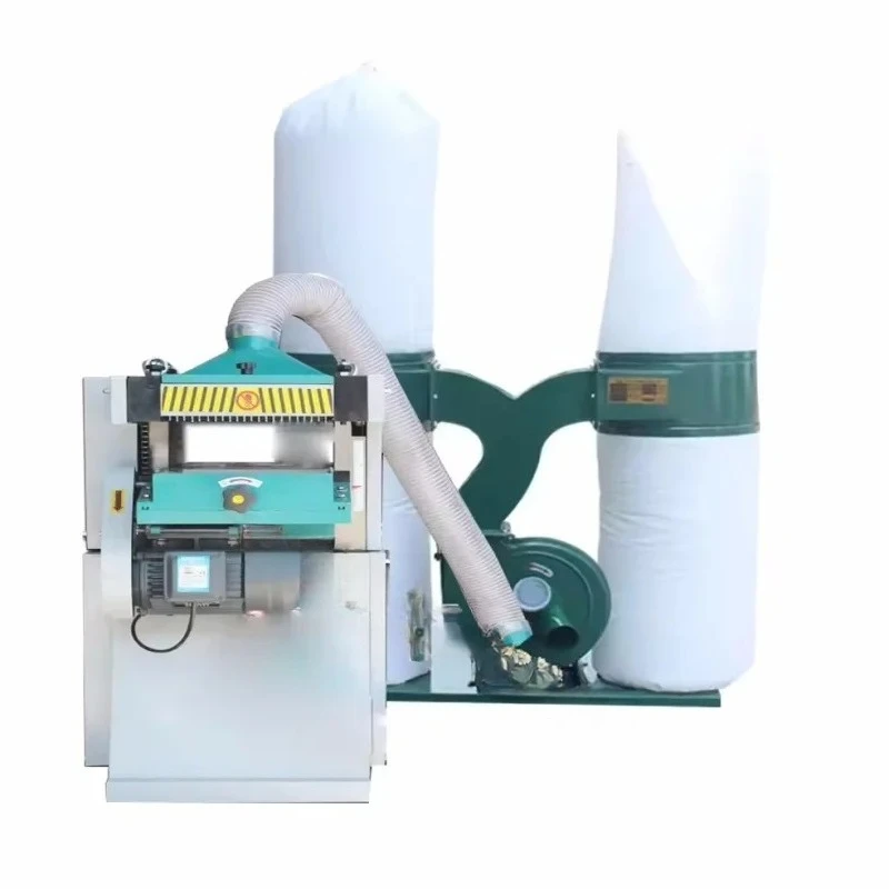 

220V 2.2KW Light-Duty Industrial Single-Sided Planer 30 cm Working Width New Straight Spiral Cutter Thicknesser for Woodworking