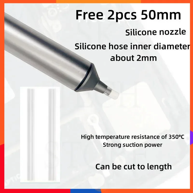 

Новый алюминиевый мощный оловоотсос, всасывающий оловянный пистолет, паяльная присоска, ручка для удаления, вакуумный паяльник, инструмент для ремонта сварки