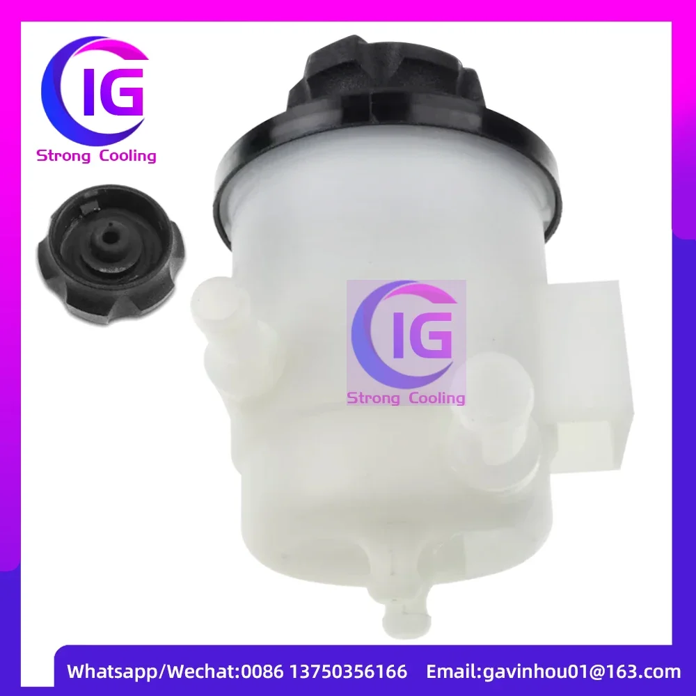 Power Steering Reservoir with Cap For Hyundai Santa Fe 2001-2006 L4 2.4L V6 2.7L 603716 5717626000 5718526000