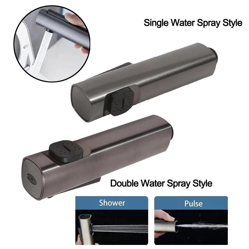 Toilet Douche Bidet Head Handheld Spray For Sanitary Shattaf Shower Bathroom ABS G1/2