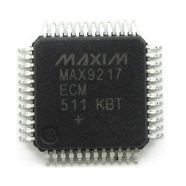 

1~10pcs/lot MAX9217ECM+T MAX9217ECM MAX9217 QFP48 100% Brand New Original