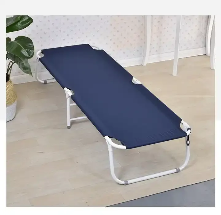 

Set Bed Folding extra Heavy Duty Fold Out Camping Bed for Travel Outdoor Office