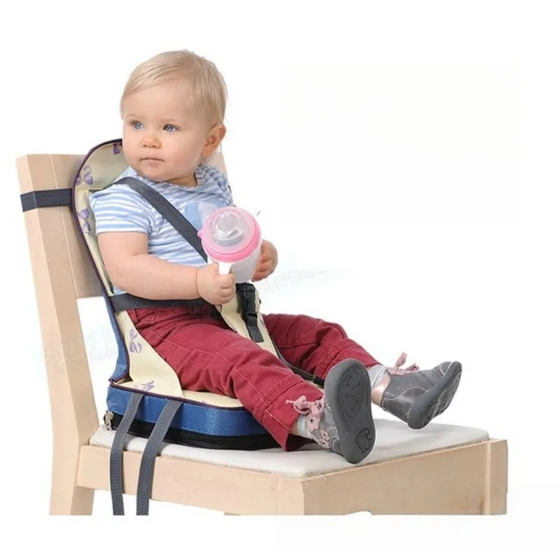 

Складное детское сиденье-подушка — портативное детское обеденное сиденье с подушкой для стульчика, сумка для детского стула, идеально подходящая для путешествий и домашнего использования