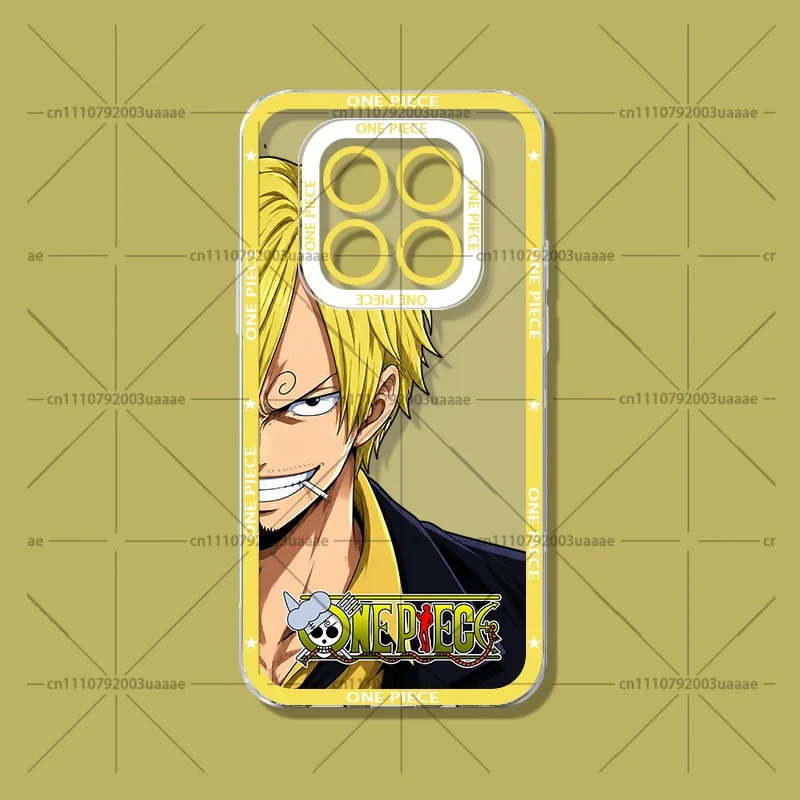One Piece Half-Face Hot Character Case for Xiaomi Redmi Note 15 14 13 Pro Plus 12 11 10 9 14S 13S 12S 11S 10S 4G 5G Back Cover view 5