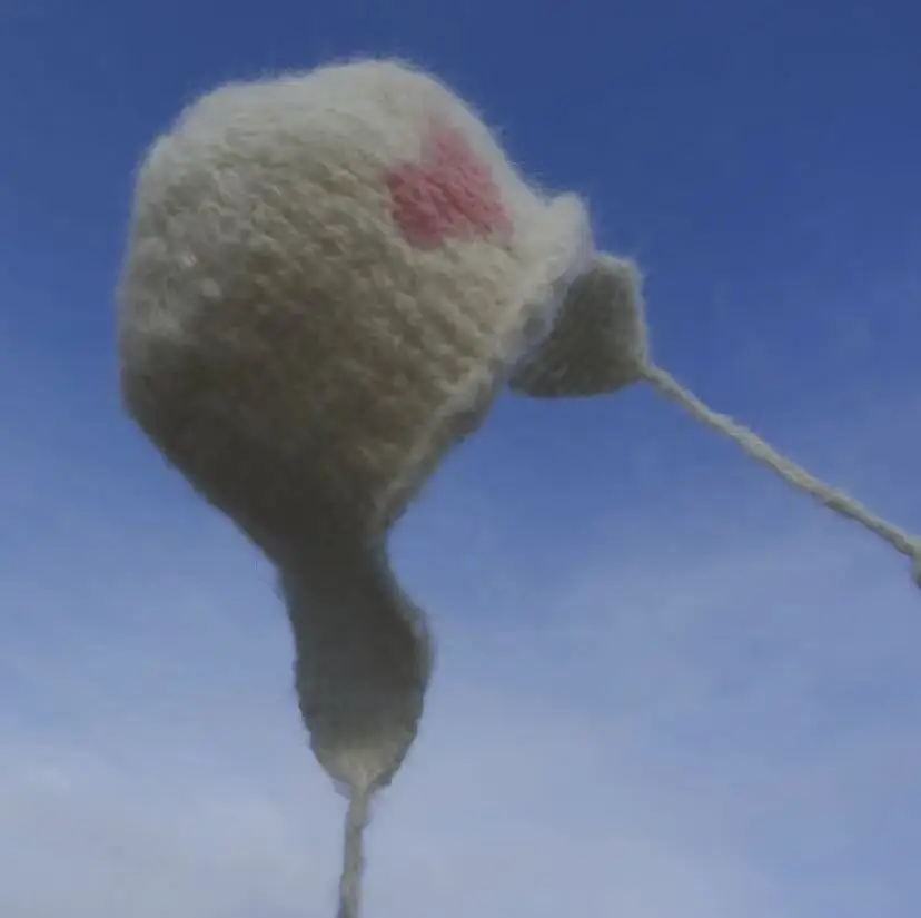 Warm and versatile cute warm hat, comfortable and soft mohair needle knitted hat, handmade customization, suitable for women in