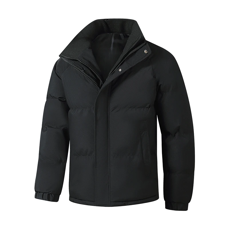 

Men's Fake Two-piece Thick Warm Cotton-Padded Jacket Autumn Winter New Fashion Comfortable Loose Casual Parkas Couple Parkas