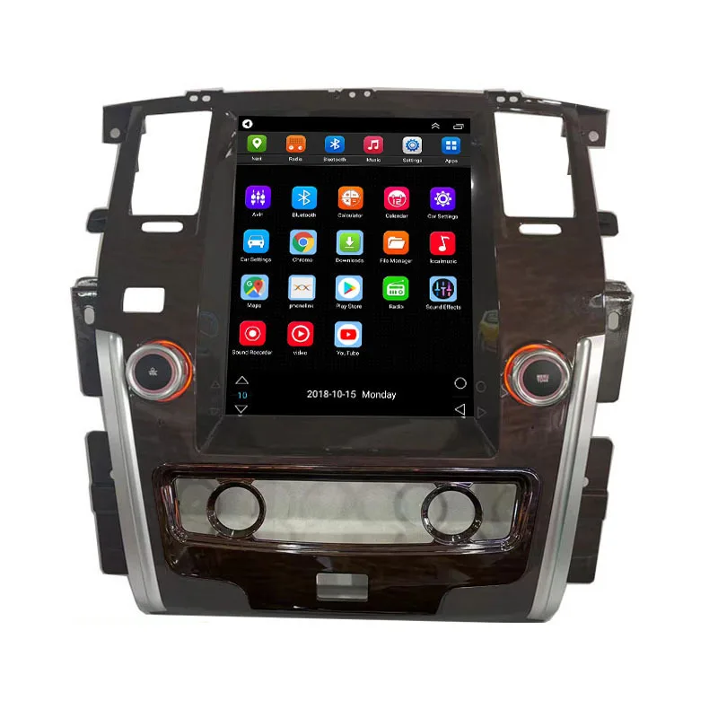 Octa-core 12.1-inch vertical screen Android car navigation all-in-one machine