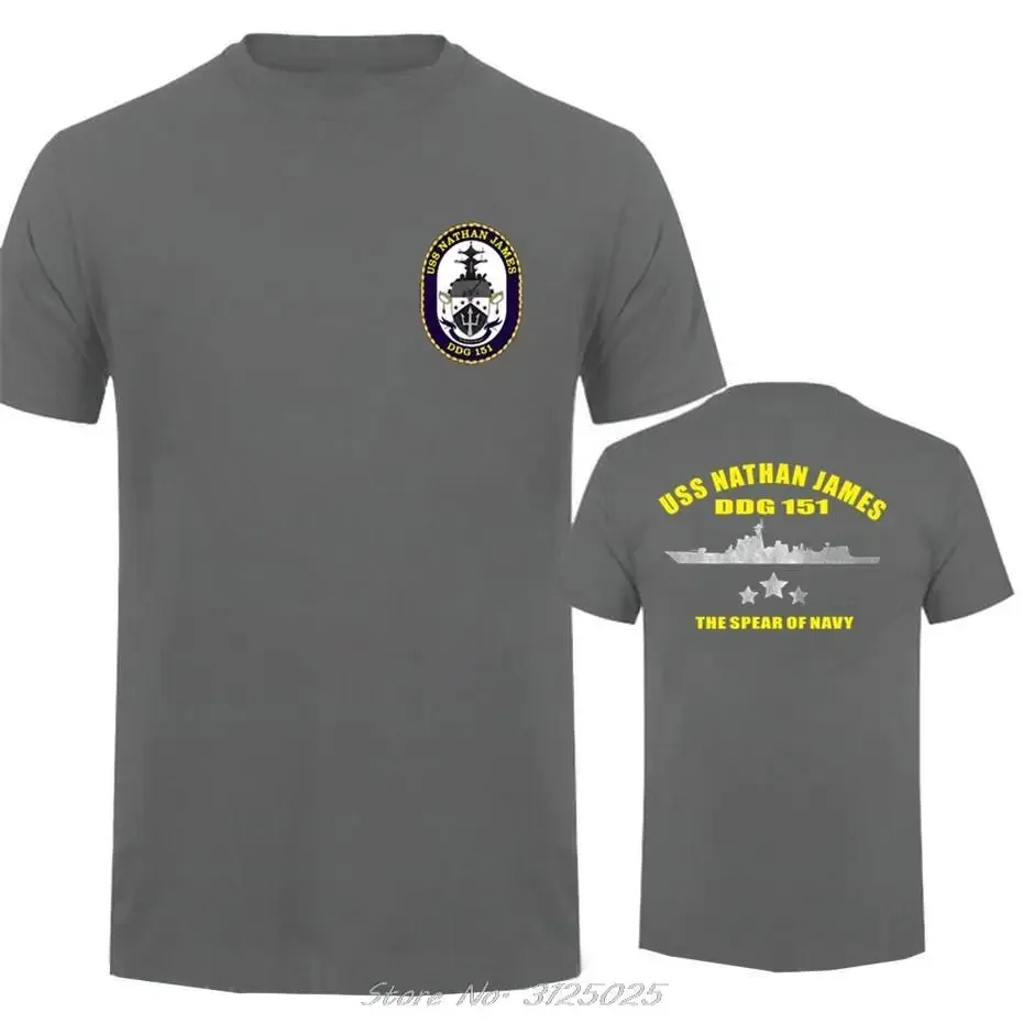 New Uss Nathan Jamas Ddg-151 Us Seal The Last Ship Tv Series T-Shirt S-3Xl tops  Short Shirt Hip Hop