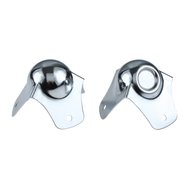 4 szt. 68mm aluminiowa obudowa lotu narożnik kulowy walizka narzędziowa krawędzi wspornik narożny metalowa osłona ochronna akcesoria meblowe srebrny