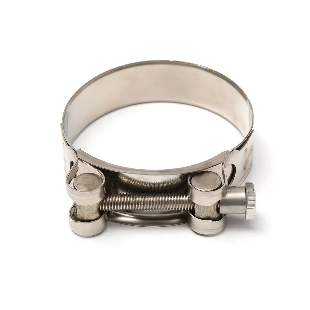 1pc New Useful Sealing Exhaust Repair Tool Hose Clamps Pipe Clip Stainless Steel T Bolt