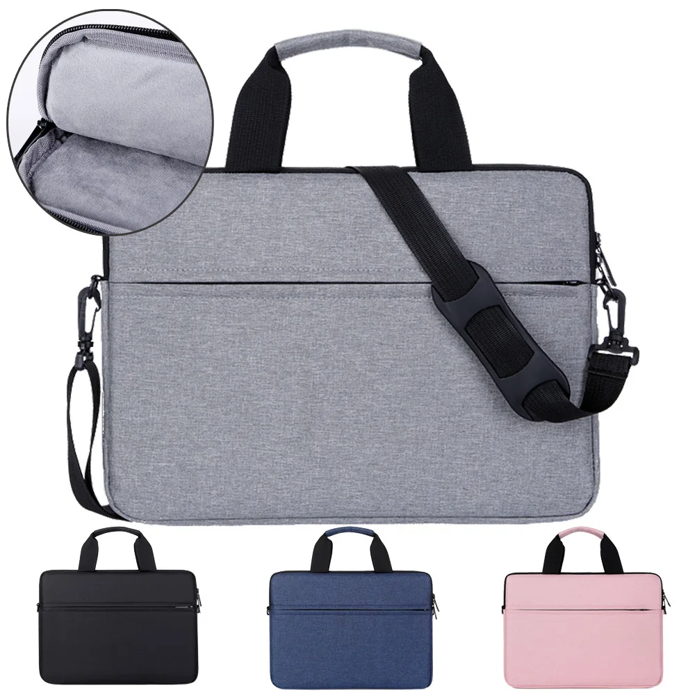 Nylon Fabric Laptop Luxury Man Bag Office Commuting New Handheld Huawei Laptop Inner Sleeve 13inch 15.6inch Bag Travel Light