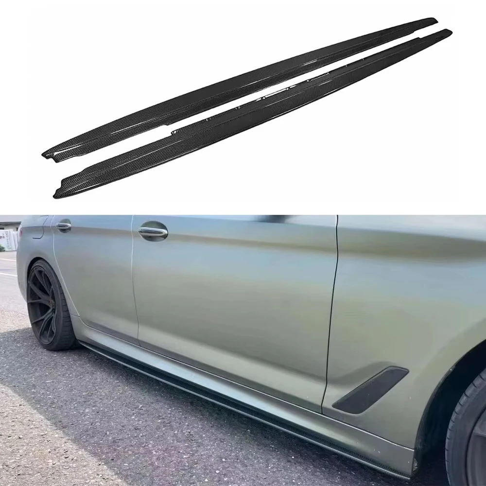 

For F90 M5 Pre LCI Front Skirt Carbon Fiber Side Bumper Lip New Upgrade Front Rear Bumper Side Rear Skirts