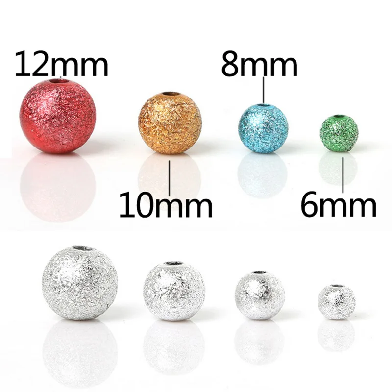 4/6/8/10/12/14/16/18mm Wrinkle Imitation Pearls Round Loose Beads Garment Handmade DIY For Jewelry Making Wedding Accessories