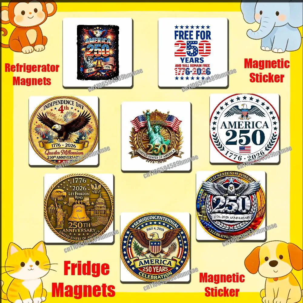 

For 250th We The People 1776 Betsy Ross 13 Star American Rebel Constitution USA Fridge Refrigerator Magnets Magnetic Sticker