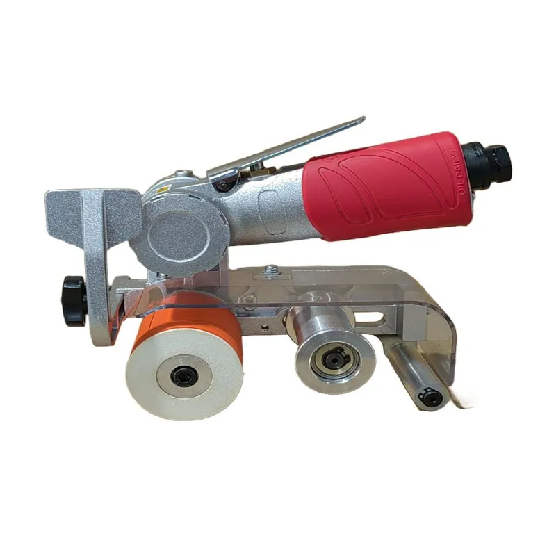 60*260 pneumatic wire drawing machine Polishing machine Belt sander grinder Small metal flat stainless steel wire drawing machin