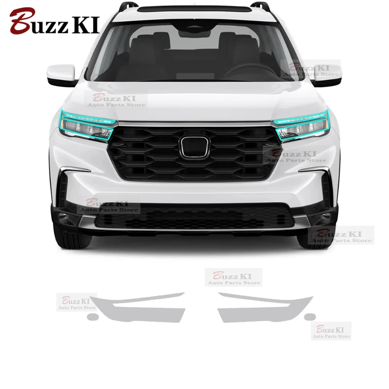 

For Honda Pilot 2023 2024 2025 Car Headlight Protection Film Anti-scratch Exterior TPU Transparent Repair Resist Car Accessories
