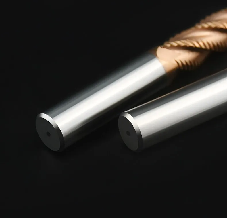 Fräsen Cutter Legierung Beschichtung Wolfram Stahl Werkzeug Cnc Bearbeitungs 4 Klinge Schaftfräser FLASH-SHAZAM HRC55 Fräsen Cutter Für Metall – Detail 8