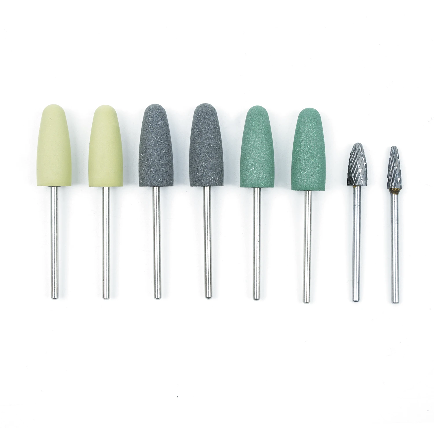 8 unids/set JOLANT Base  resina Dental Kit  fresas  pulido acrílico pulidor  taladro HP rotativo