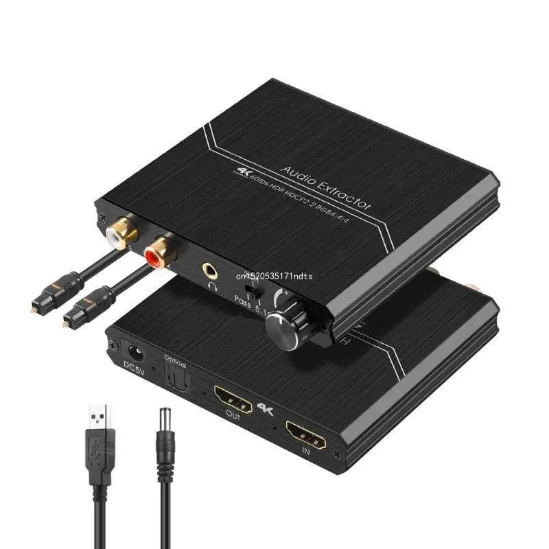 Splitter 4k60hz Converter To SPDIF Dropship