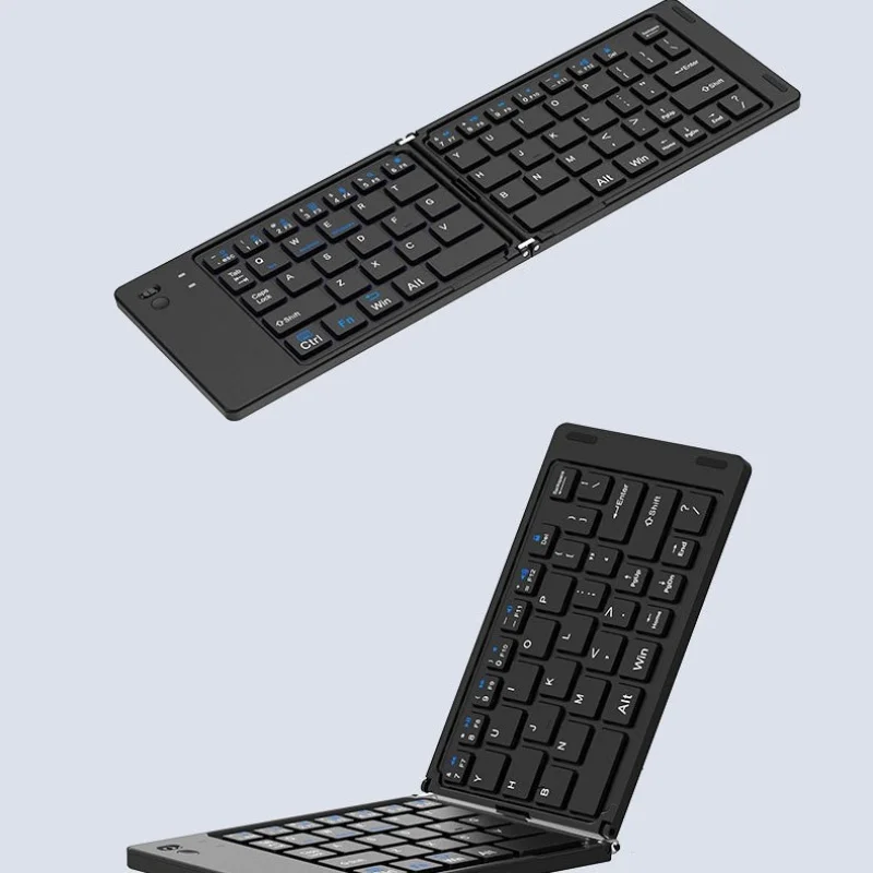 

Foldable Wireless Bluetooth Keyboard Mini Portable Tablet Phone Laptop Universal