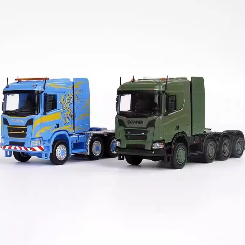 

MASSDI Model 1:64 Truck Trailer Transporter Alloy Car Model Collection