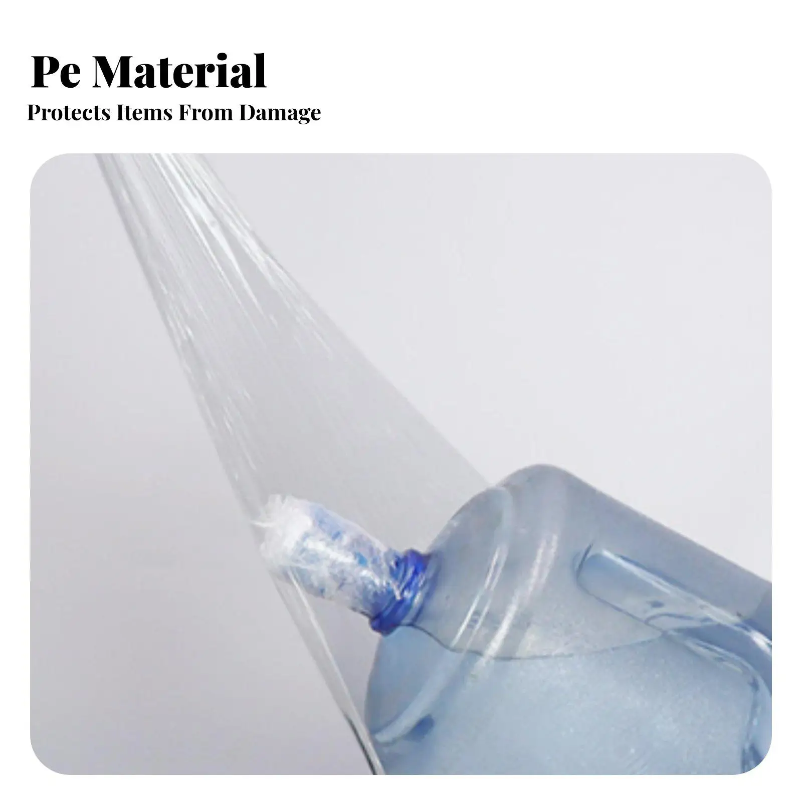 Heavy Duty PE Wrapping Film for Pallet Stretch Wrap Puncture Resistant Industrial Packing Supplies Secure Bundling