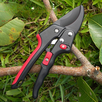 Gardening Scissors Pruning Shears SK5 Ratchet Skip Stainless Steel Blades Handheld Garden Scissors Plant Shear