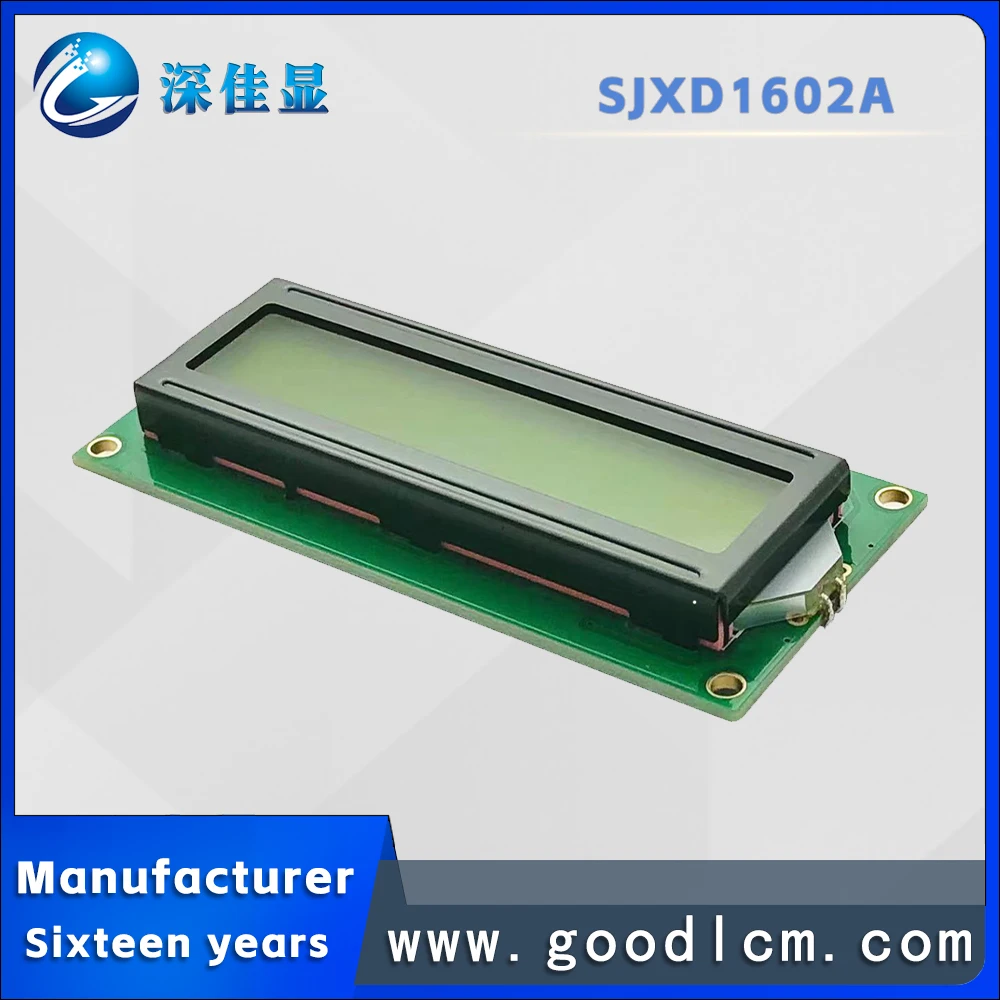 factory outlet lcd 1602 Character display screen JXD1602A 3.3V Industrial equipment small-sized display module AIP31066 drive