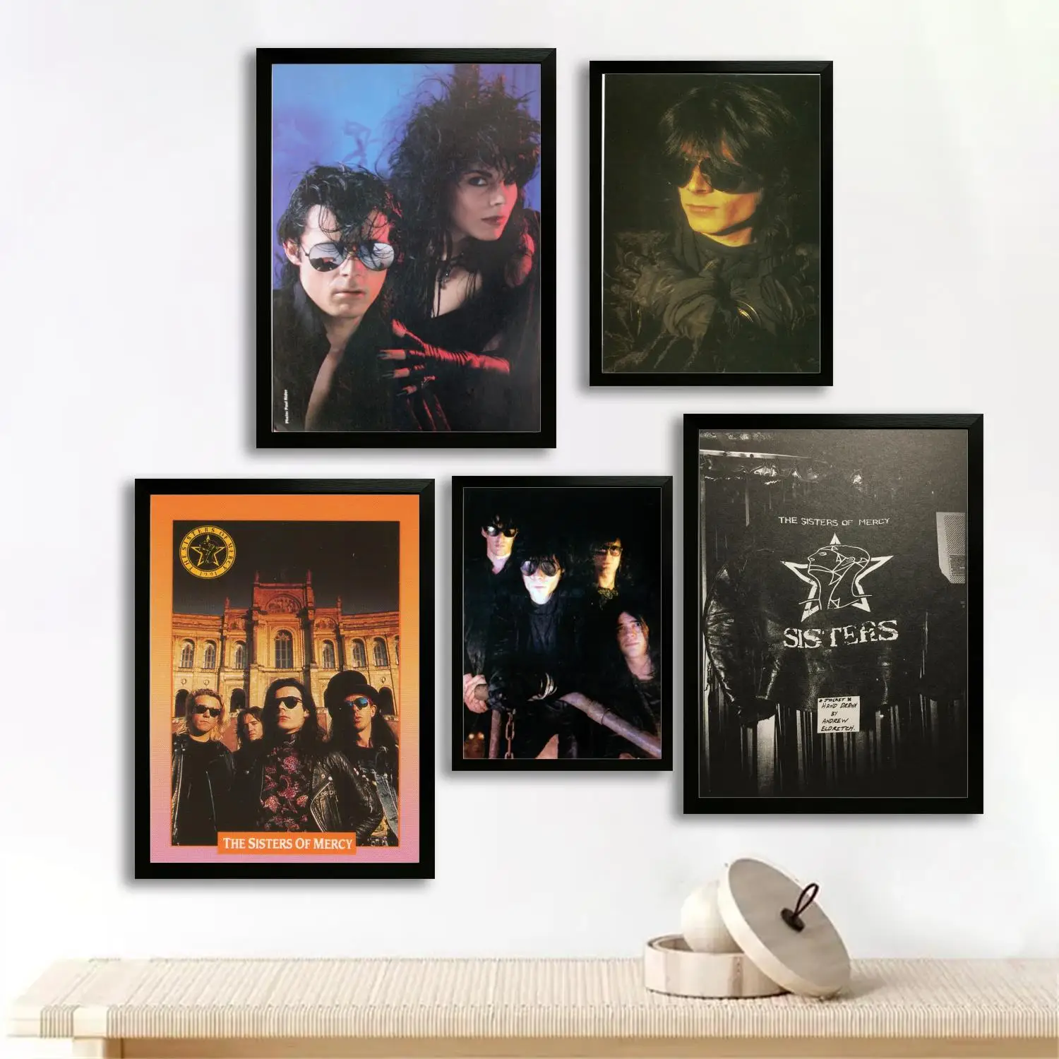 The Sisters of Mercy Canvas Art Poster and Wall Art, Picture Print, Modern Family Bedroom Decor,Decorative painting