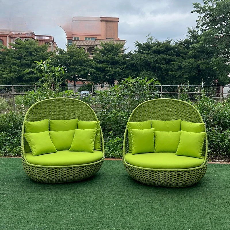 

Outdoor aluminum alloy sofa courtyard garden terrace outdoor creative Internet celebrity rope