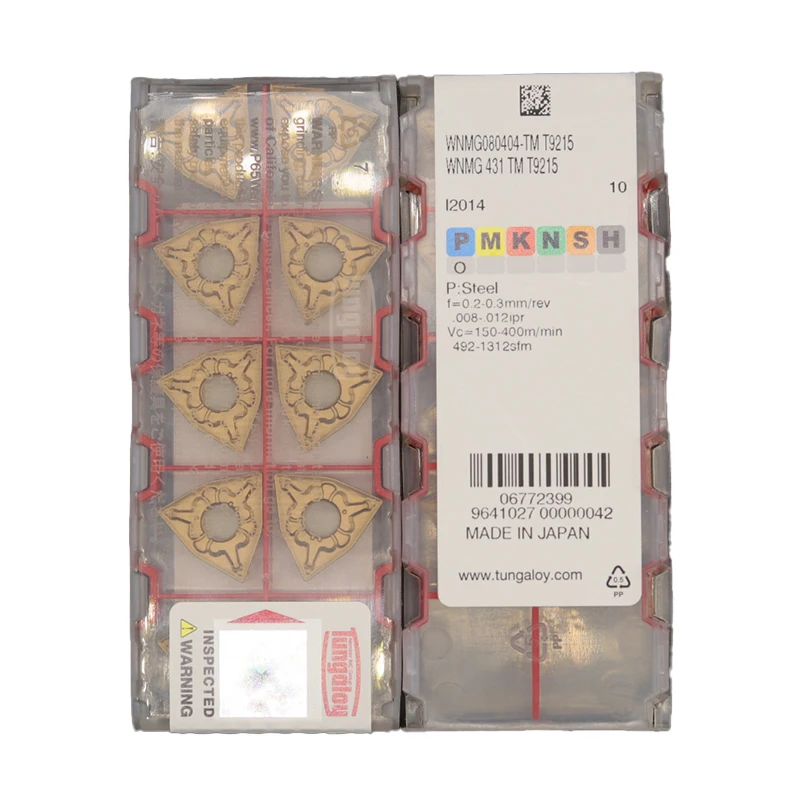 10 шт. Tungaloy Original WNMG080404 WNMG080408 WNMG080412 WNMG TM T9125 T9215 T9225 T9015 T9025 T9115 твердосплавные токарные пластины с ЧПУ 10 шт. Tungaloy Original WNMG080404 WNMG080408 WNMG080412 WNMG TM T9125 T9215 T9225 T9015 T9025 T9115 твердосплавные токарные пластины с ЧПУ