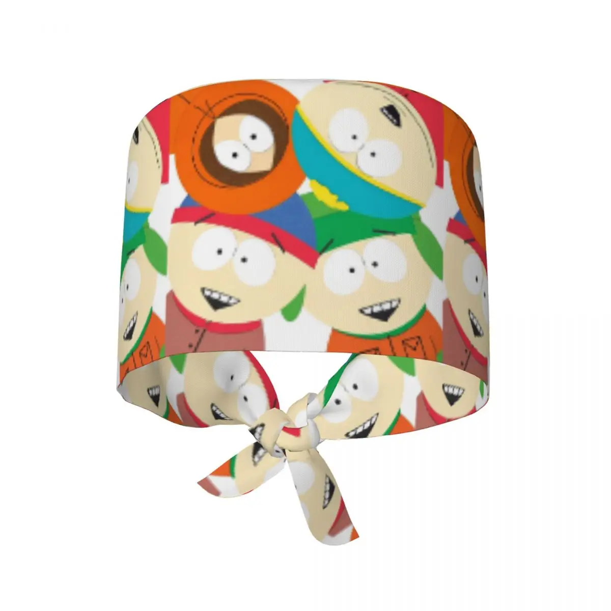 Chapeau de travail unisexe SouthParks Nurse Hats meme Y2K mignon pour femmes, bonnet de travail doux et confortable pour cheveux longs, chapeau médical