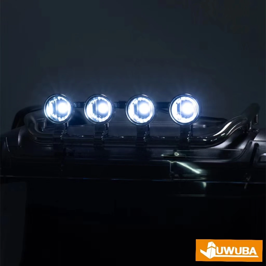 1:14 Scale 5v LED Light Bar Headlight Lighting For 1/14 Tamiya Rc Truck Actros 4151/56366 Rc Scale Lighting Rc Truck Accessories