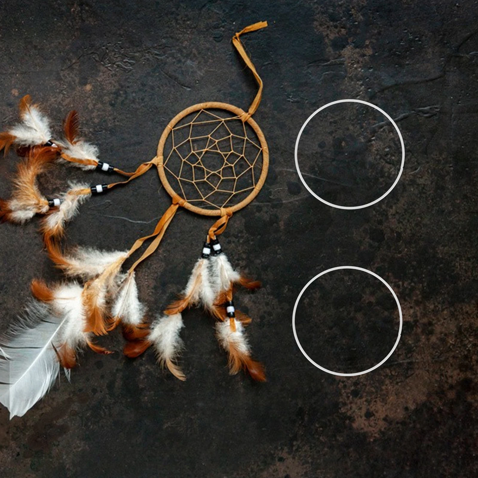 

6Pcs Metal Hoops for Crafts Dream Catcher Rings Macrame Supplies Floral Hoops Metal Rings for Crafts Dream Catcher Supplies