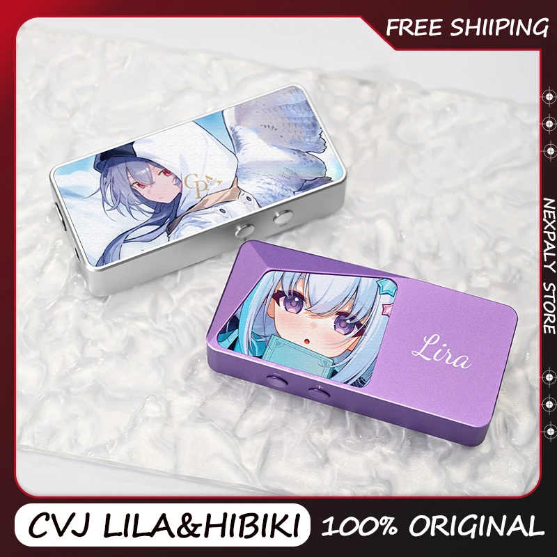 CVJ LILA&HIBIKI DAC ヘッドフォンアンプ シングルデコーダー デュアルオペアンプチップ 300mW/32Ω出力 HIFI スモールテール ポータブル
