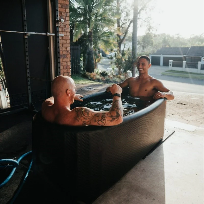 

custom ice bath tub ice barrel bath ice pool for fitness recovery