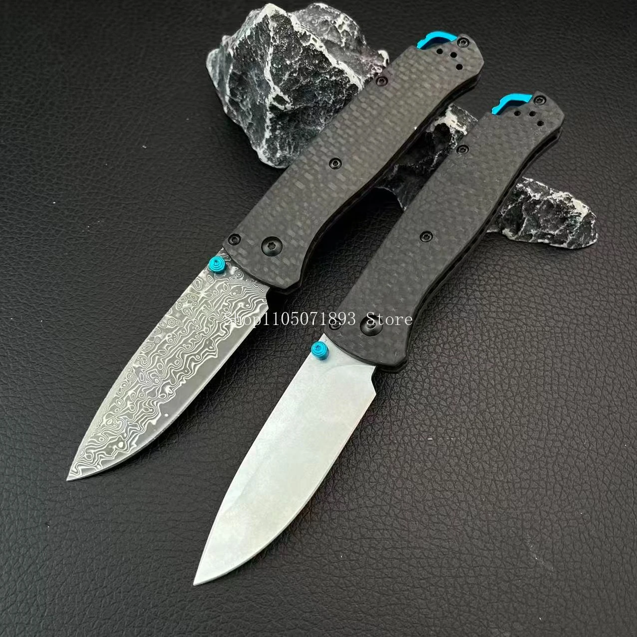 

Складной нож 53/5 с рукоятью из карбонового волокна для EDC, практичный инструмент для активного отдыха, туризма, выживания и кемпинга