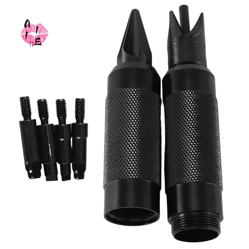 A11E-Schrapen Mantel Ontbraamgereedschap Reinigingsgereedschap Randafkortgereedschap Ontbraamgereedschapset Zwart