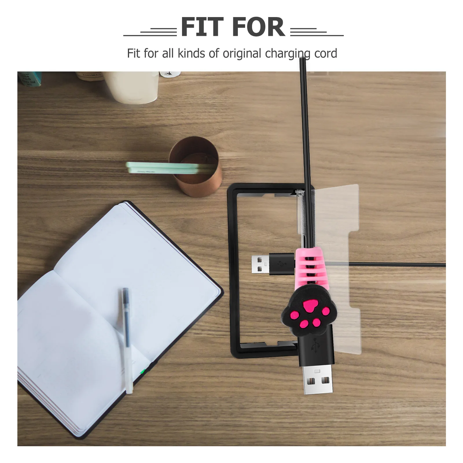 

10 Pcs Protective Case Micro USB Protector Cable Miniature Saver Charging