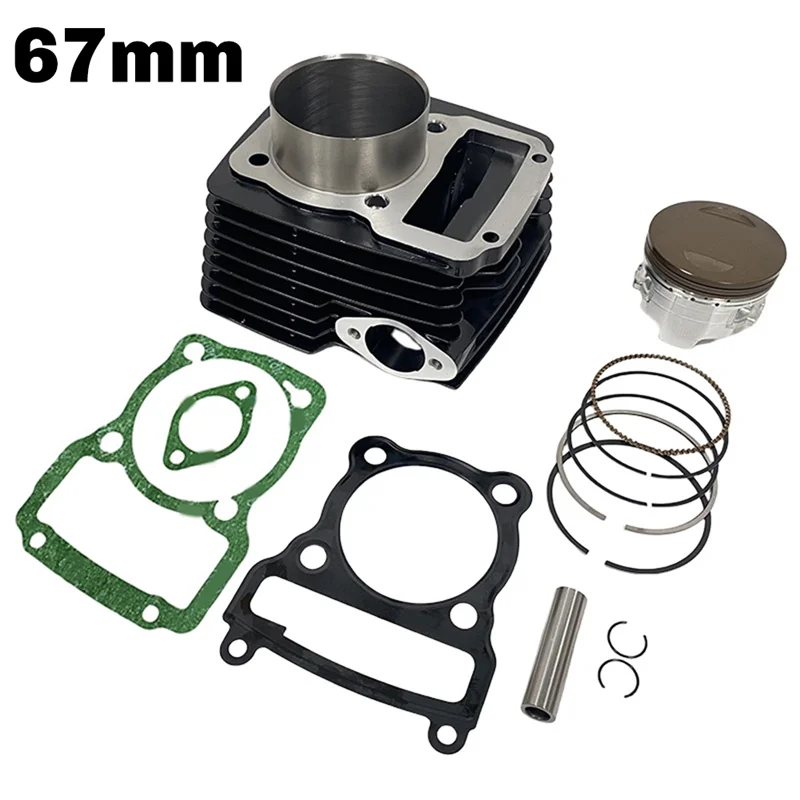 Kit de orificio grande de pistón de cilindro de 67Mm para Vento Tornado 250 Rocketman 250 250CC accesorio de motor de motocicleta