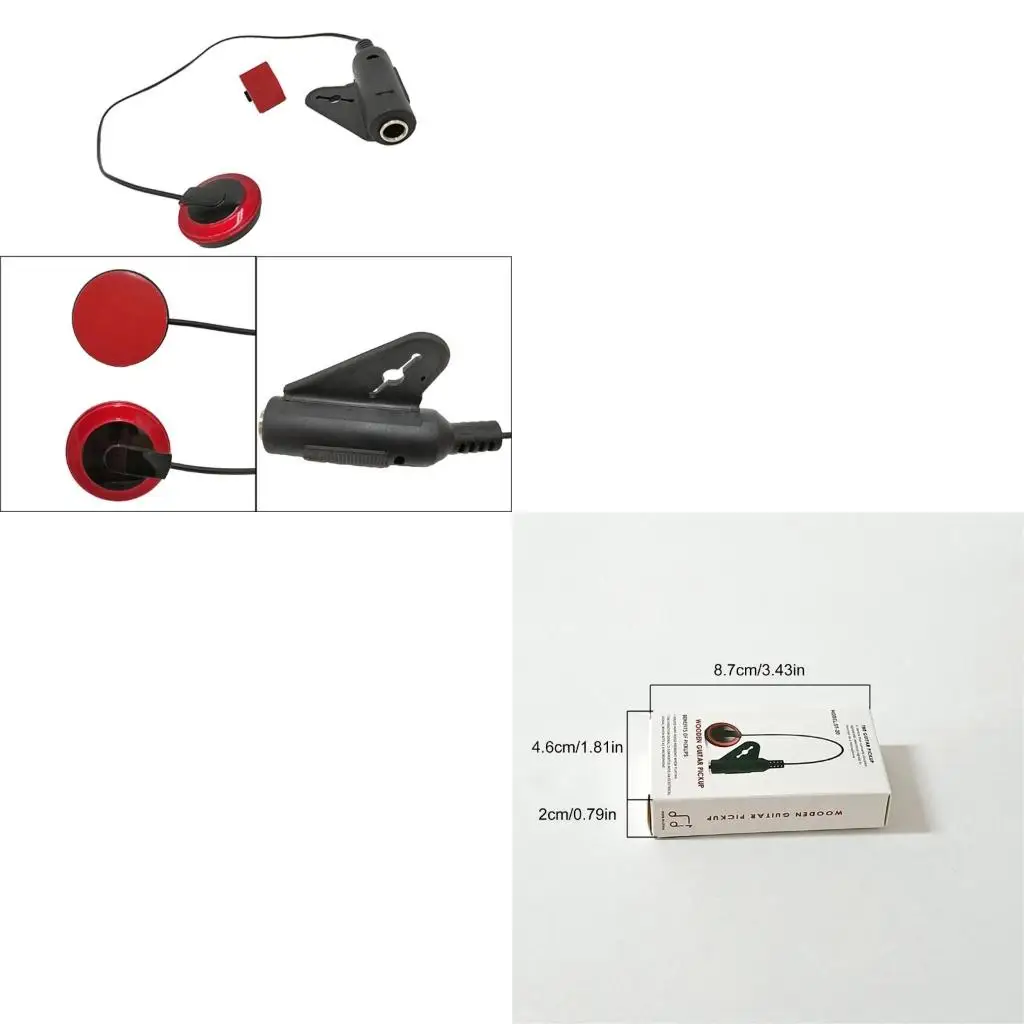 

Guitar Pickups Piezo Stable Contact Adhesive Microphone Pickups For Guitar