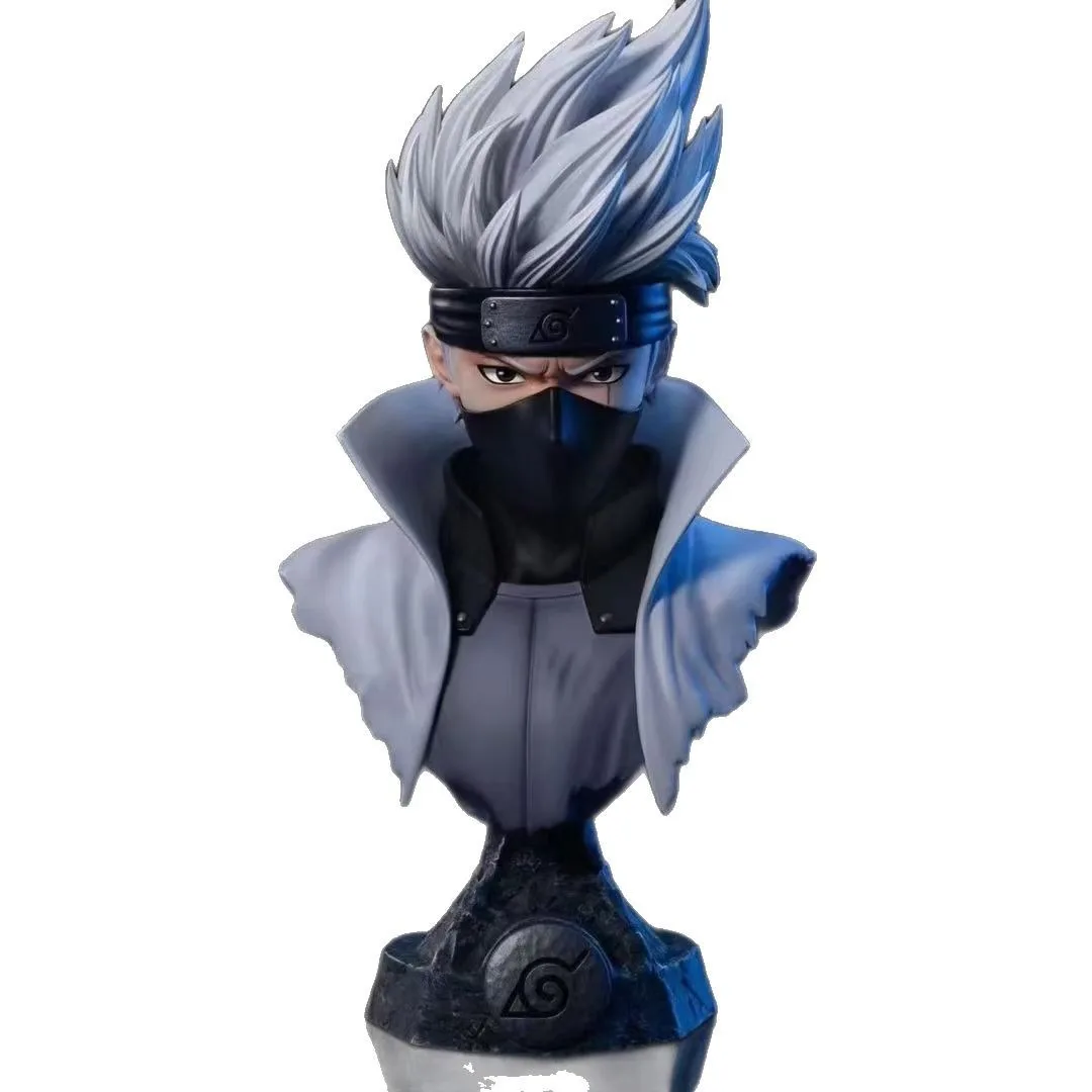 Figurines d'anime Naruto, Uchiha Sasuke, Namikaze Minato, Uchiha Obito, Tsunade, bustes, figurines d'action, statues en PVC, collection de cadeaux
